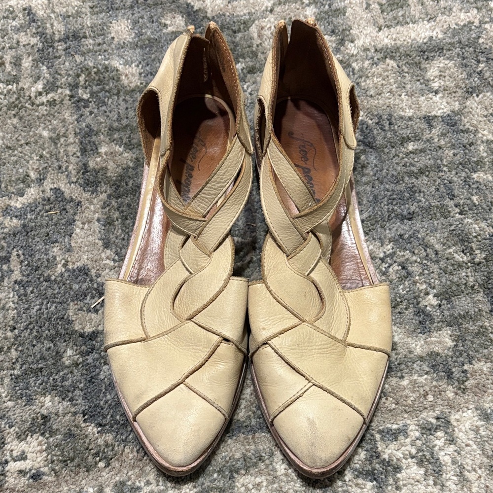 Free people zipper flats